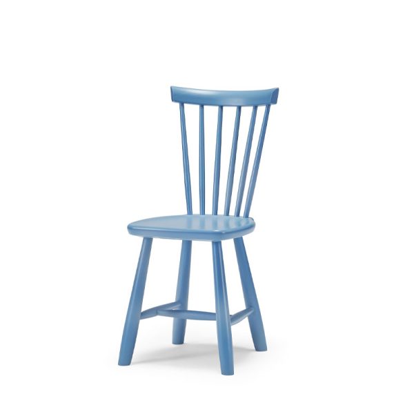 Lilla Åland barnestol høyde 33 cm i lyseblå fra Stolab