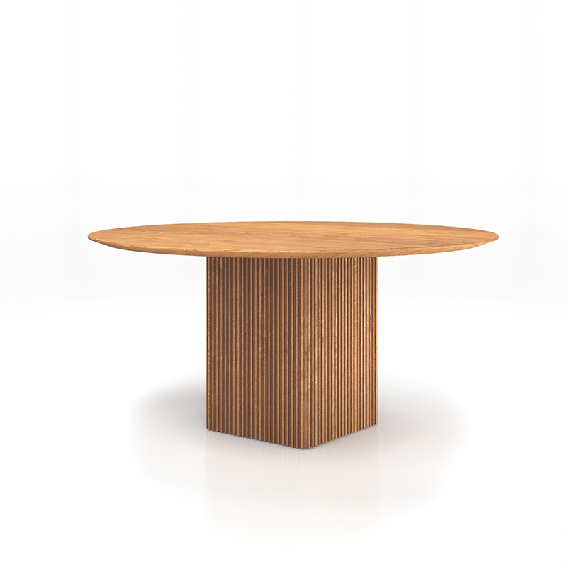 Ten Table Round-rundt spisebord-oljet eik-dk3-verket interiør-1