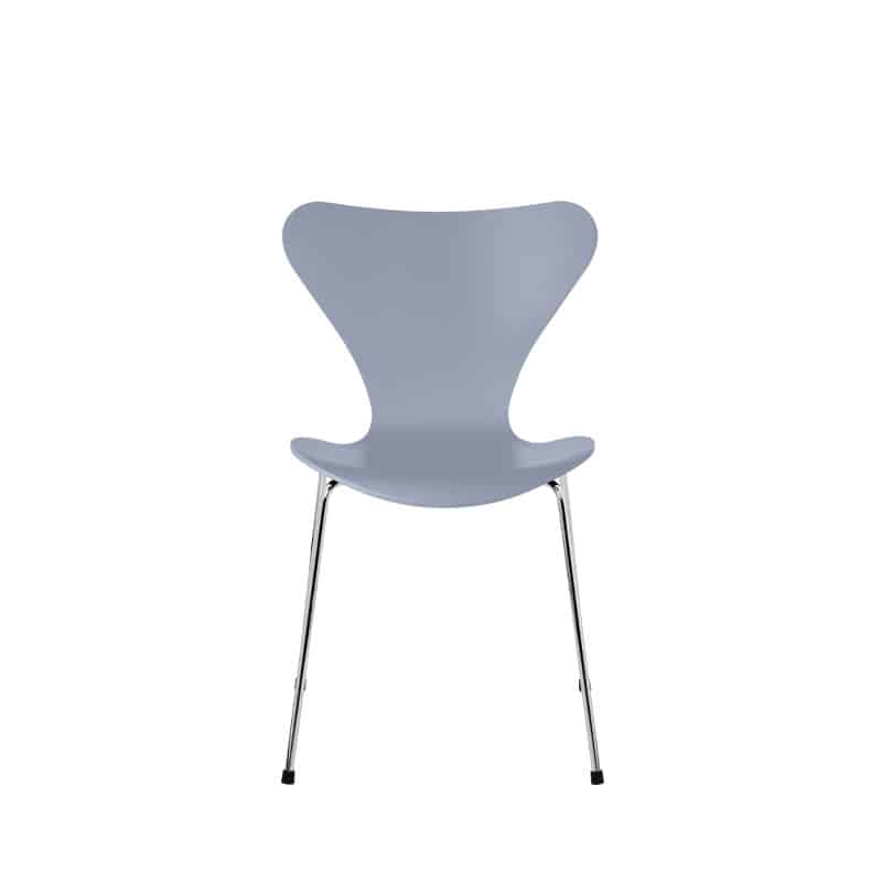 3107_Series_7_Lakket_lavender_blue_krom_base_produktbilde_fra_fritz_hansen