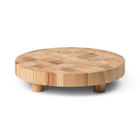 Chess Cutting Board fra Ferm Living - Produktbilde av rundt skjærebrett