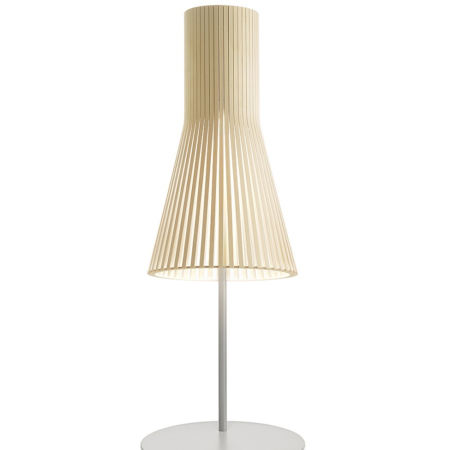 Secto bordlampe 4220 fra Sercto Design i naturlig bøk