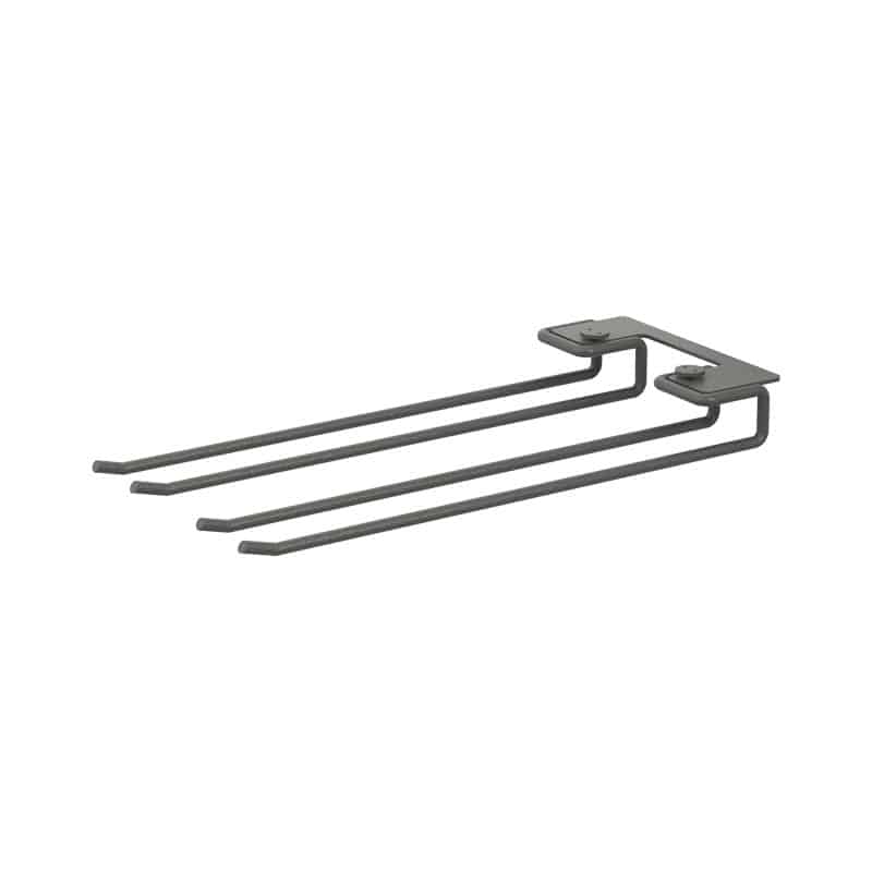 String stettglass-henger 30 cm mørk grå