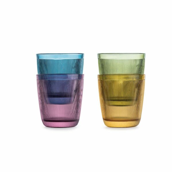 Siri Glass Flerfarget 20 cl 4-pk fra Hadeland Glassverk