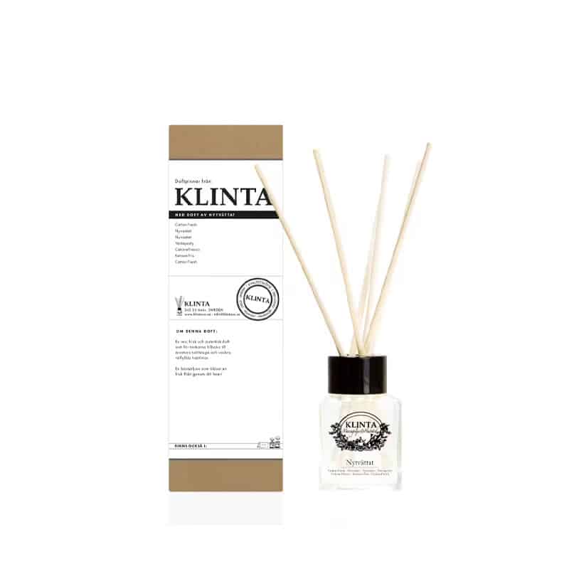 duftpinner 50 ml fra klinte i duften nyvasket