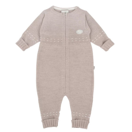 Sparkedress i tynn ull | Beige fra Lillelam - Produktbilde