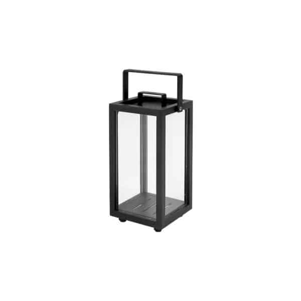 Lighthouse lanterne I rustfritt sort aluminium fra Cane-Line