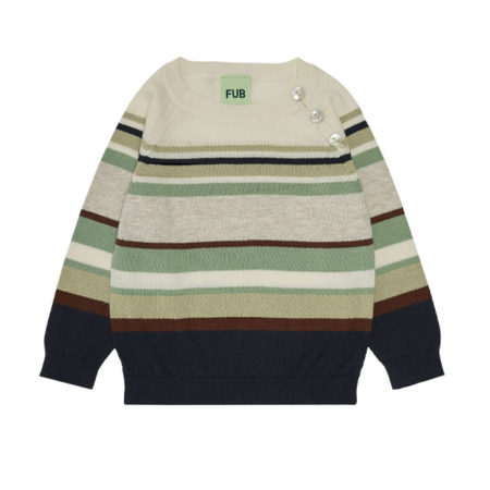 stripet genser-baby fra FUB