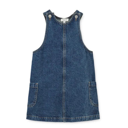 Denimkjole-Maddie-fra-liewood-forfra