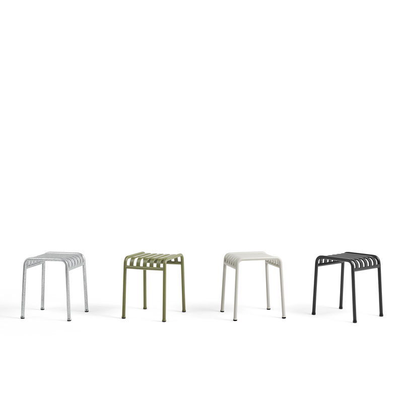 Palissade_stool_anthracite_olive_cream_white_hot_galvanised_prduktbilde_fra