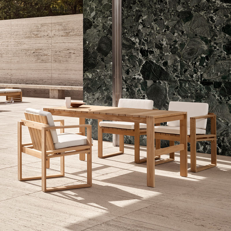 bk10 spisestol i teak fra Carl Hansen