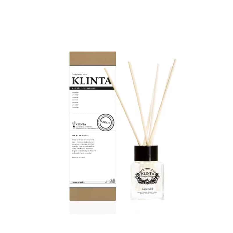 duftpinner 50 ml i duften lavendel fra klinta