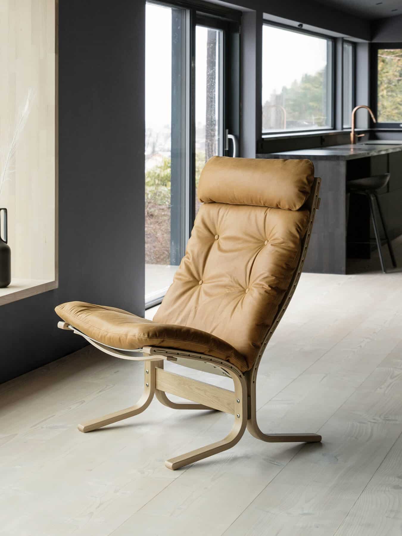 Siesta classic lenestol-lk hjelle-norsk produksjon og design-ingmar relling-verket interiør