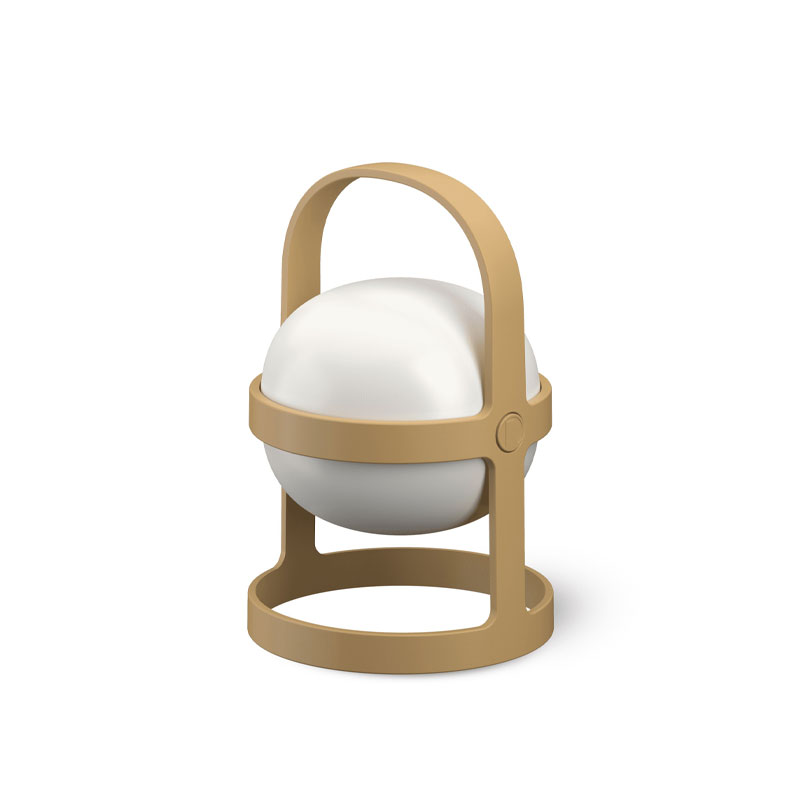 rosendahl solar circular bærbar bordlampe i beige