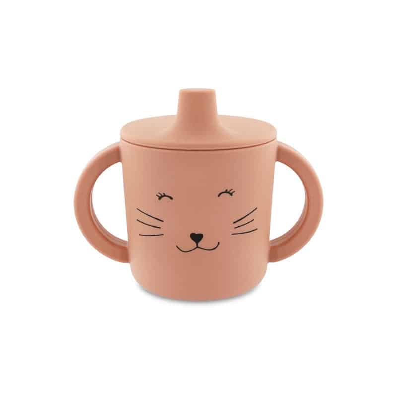 tutekopp i silikon med katt fra trixie