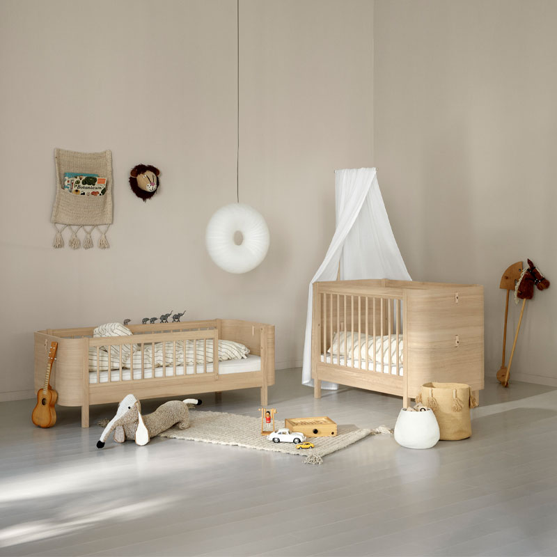 Wood mini+ søsken kit I eik fra oliver furniture