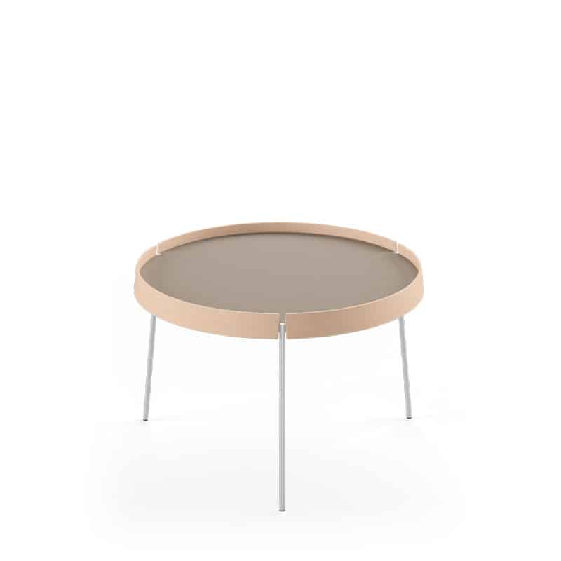 AK710-sofabord-Turn-hvitoljet-eik-beige-laminat-børstetstål-ben-fra-naver-collection