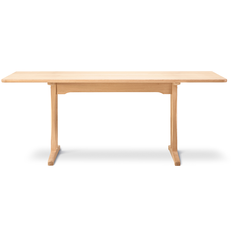 Fredericia-Borge-Mogensen-C18 Shaker spisebord-180 cm-hvitoljet-eik-dansk-spisestue-verket interiør-2