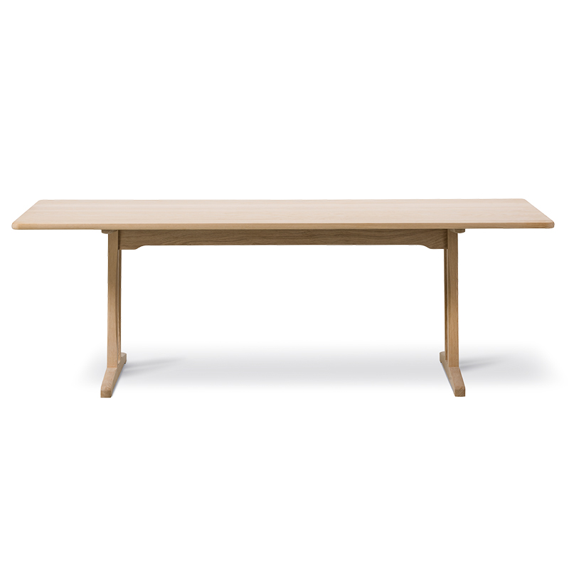 Fredericia-Borge-Mogensen-C18 Shaker spisebord-220 cm-såpet-eik-dansk-spisestue-verket interiør-1
