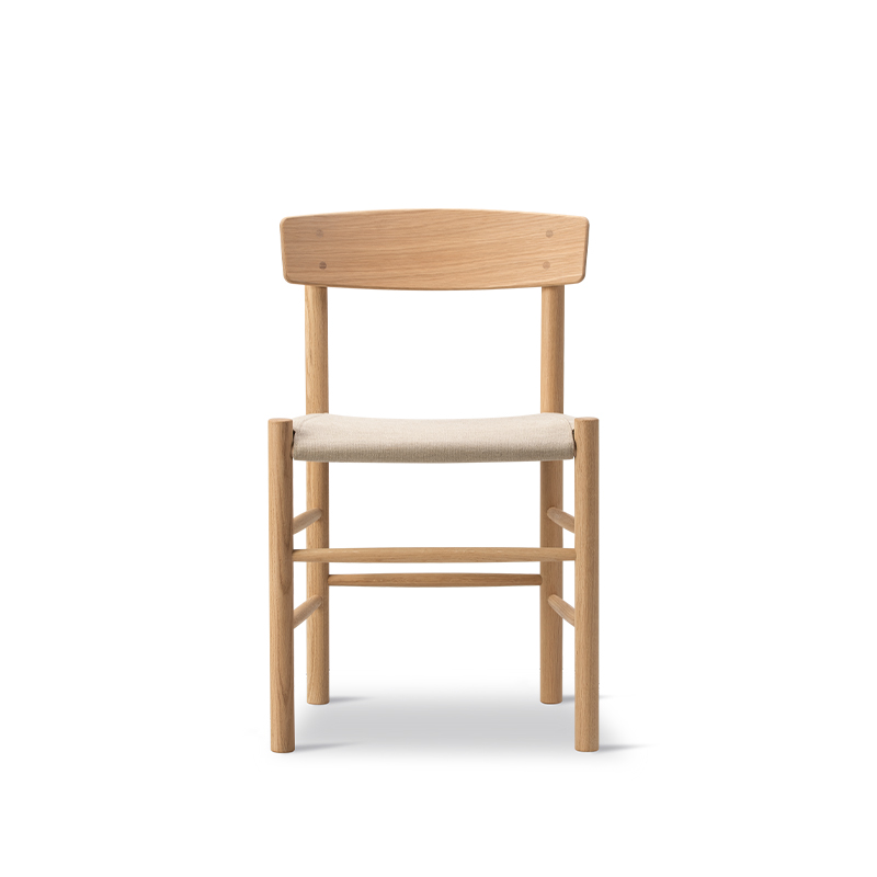 Fredericia-Borge-Mogensen-J39-Folkestolen-canvas sete-oljet-eik-spisestol-dansk-klassiker-stue-spisestue-spisestuestoler-verket interiør-1