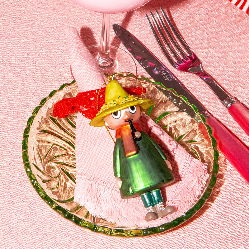 Snusmumrikken julekule-snufkin-moomin-heim-julepynt-verket interiør-miljøbilde