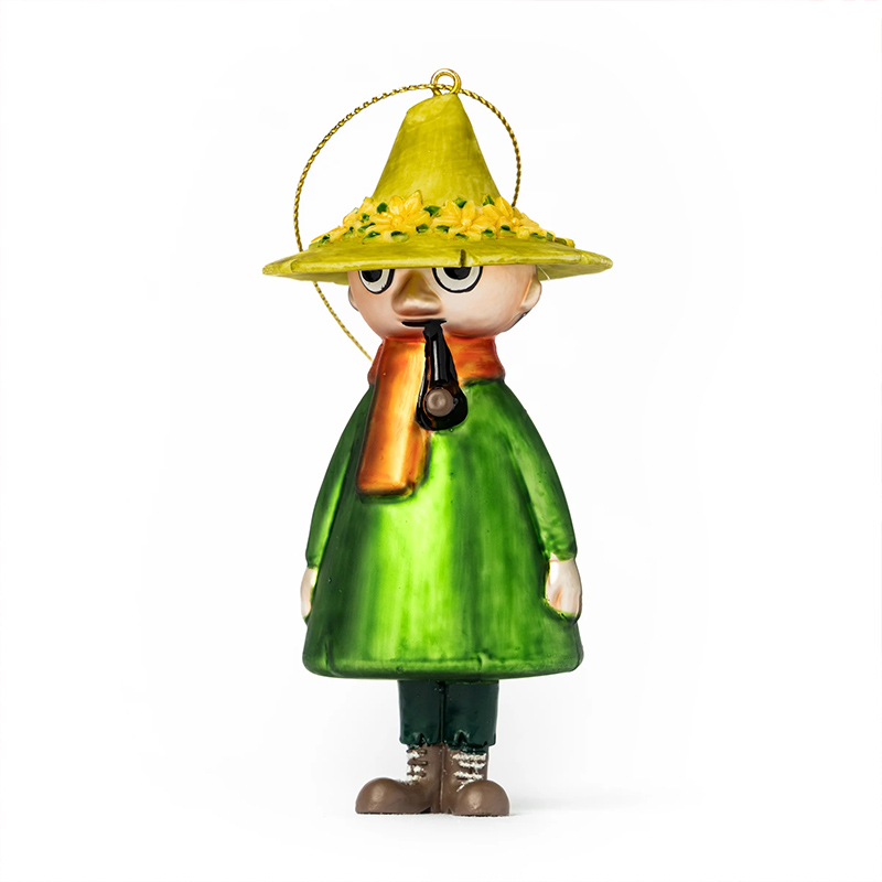 Snusmumrikken julekule-snufkin-moomin-heim-julepynt-verket interiør