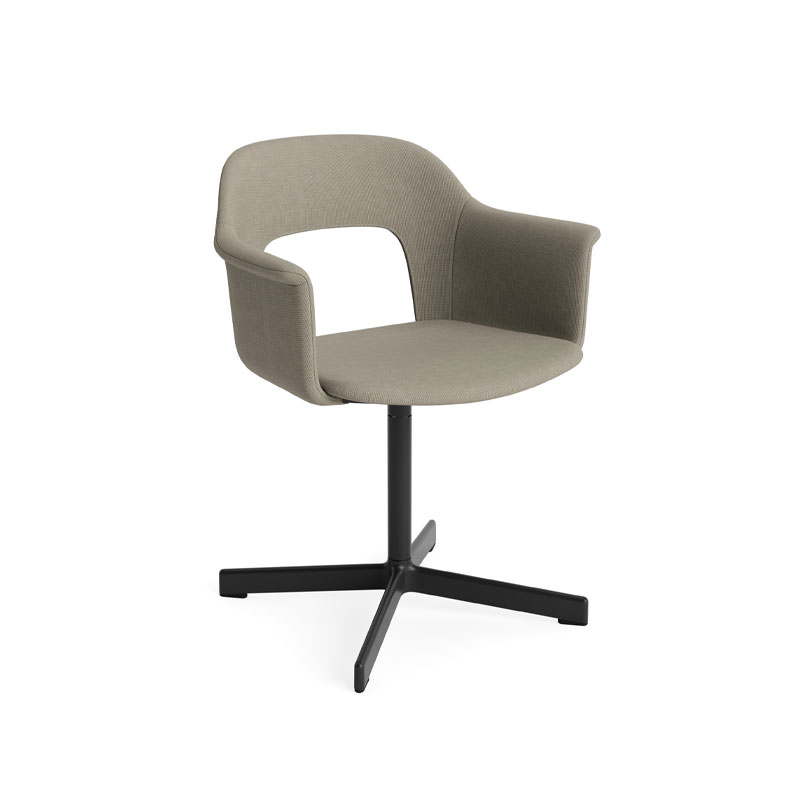 Layout_armchair_234_alu_4-star_produktbilde_naveli-133_black_powder_coated_aluminium