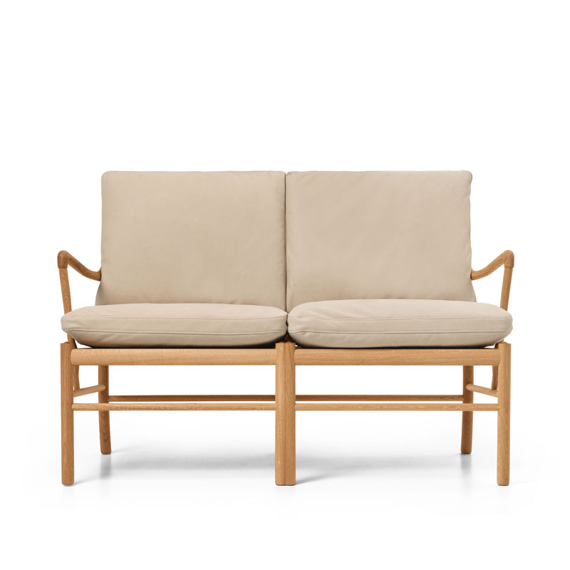 OW149-2_sofa-oljet_eik_Terra_lime_fra_Carl_Hansen_&_Søn_Produktbilde_front