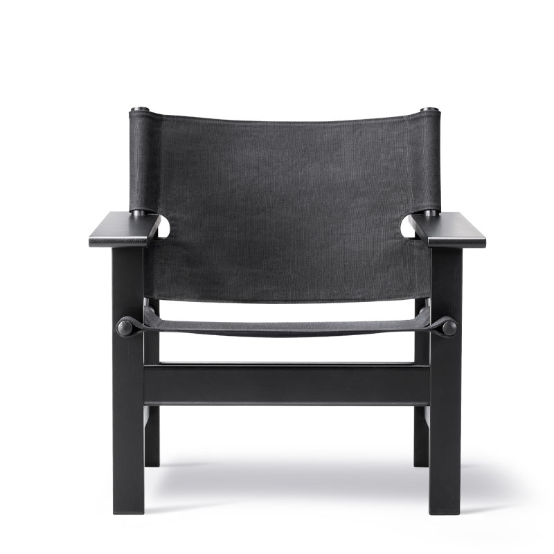 The Canvas Chair | Sortlakket eik - Bilde 5