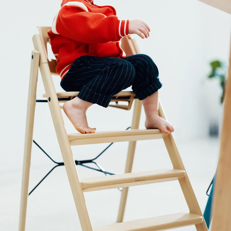 kaos klapp barnestol i beige