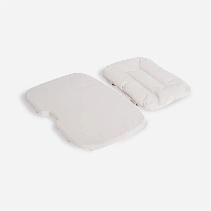 klapp putesett i beige til barnestol fra kaos