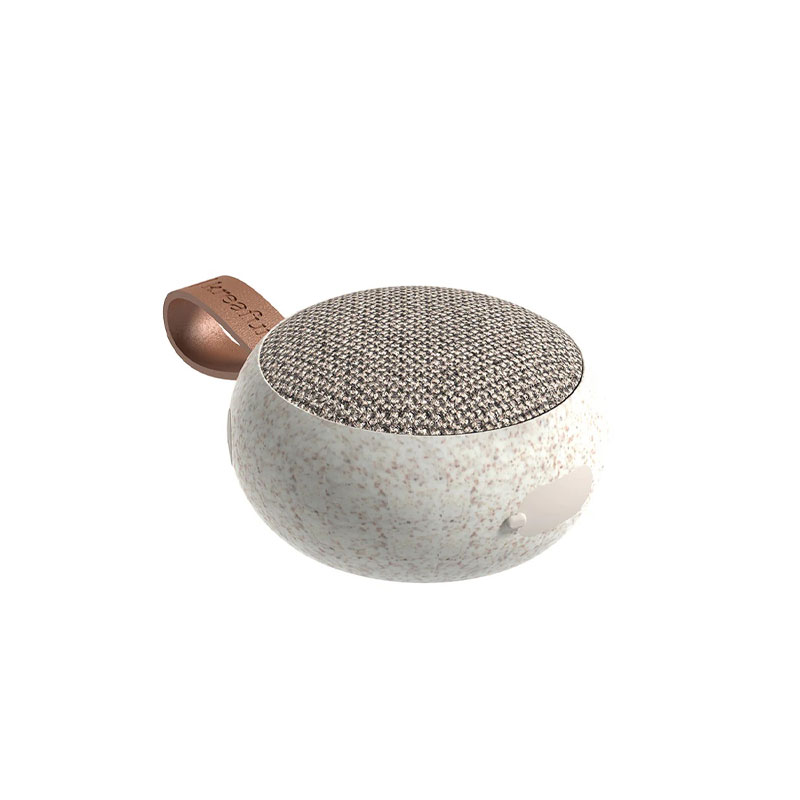 ago2 bluetooth høytaler i beige tekstil fra Kreafunk