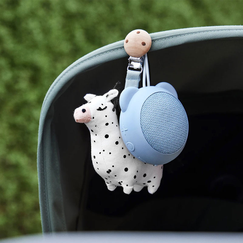 høytaler til barn i blått fra krafunk