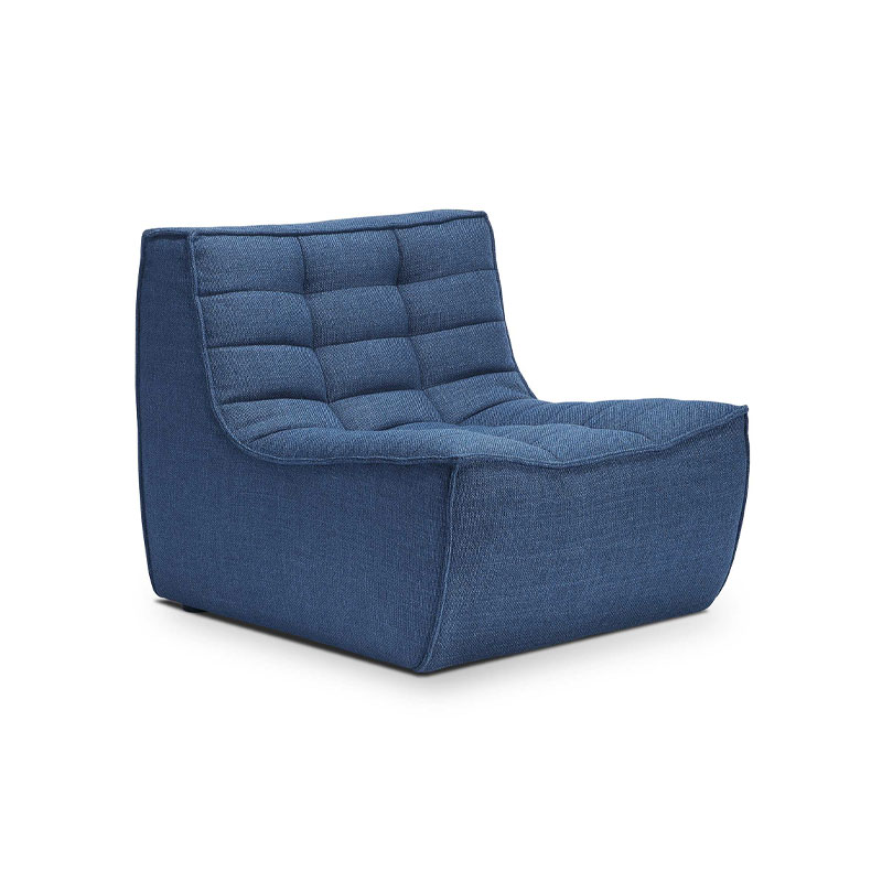 N701 1-seter modulsofa i blue standard tekstil fra Etchnicraft
