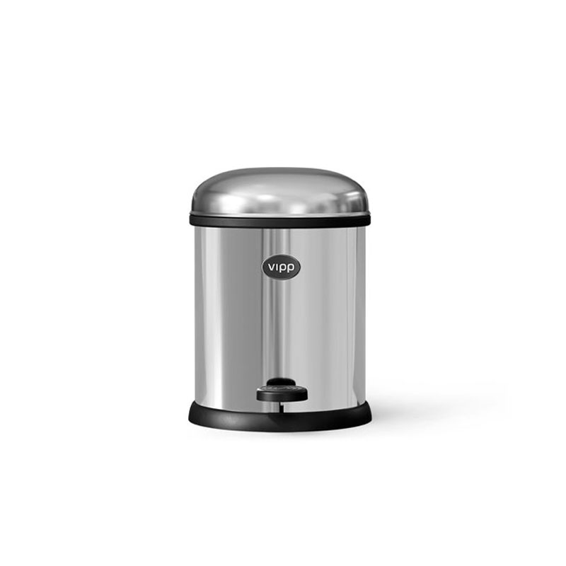 Vipp 12 pedalbøtte i stål fra Vipp