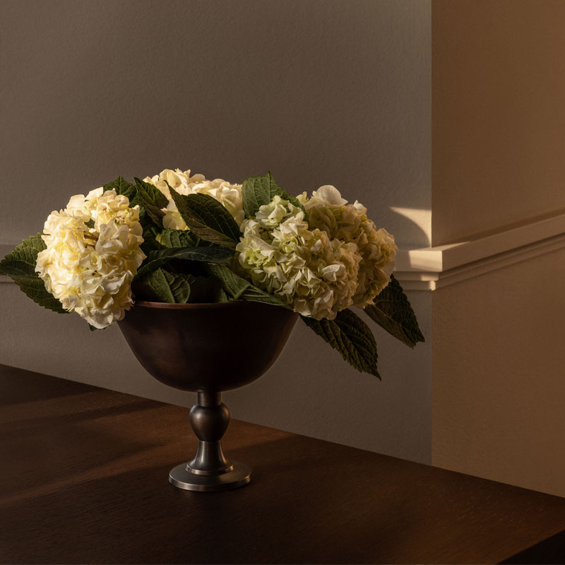 Pavot bowl i aluminium fra audo