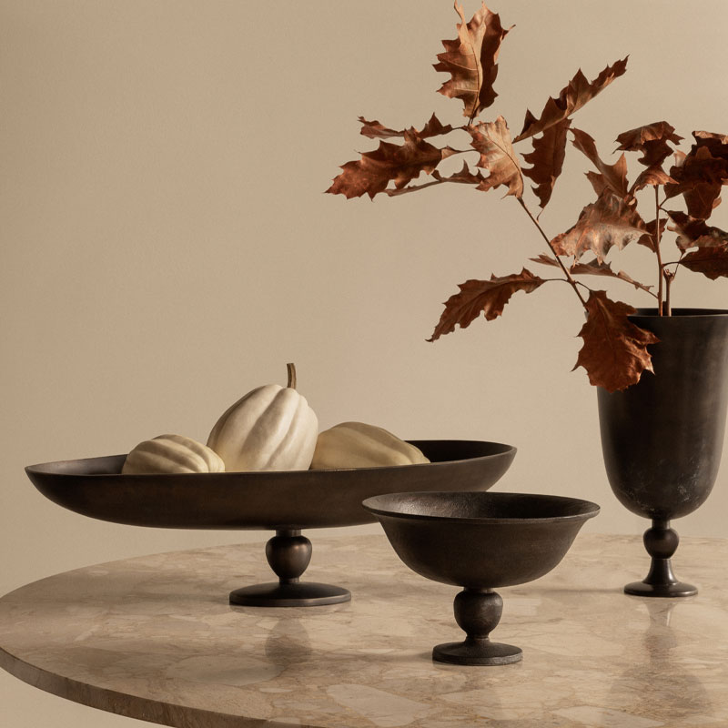 Pavot bowl i aluminium fra audo