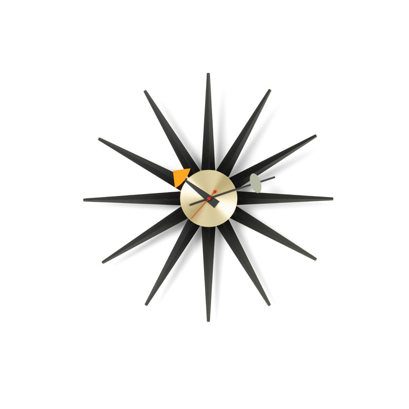 sunburst_klokke_produktbilde_black_brass_fra_vitra