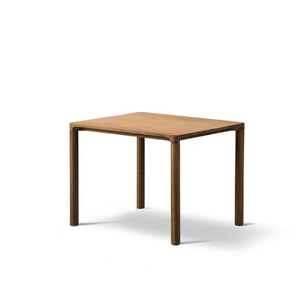 piloti sofabord 63 x 63 cm i røkt eik fra audo