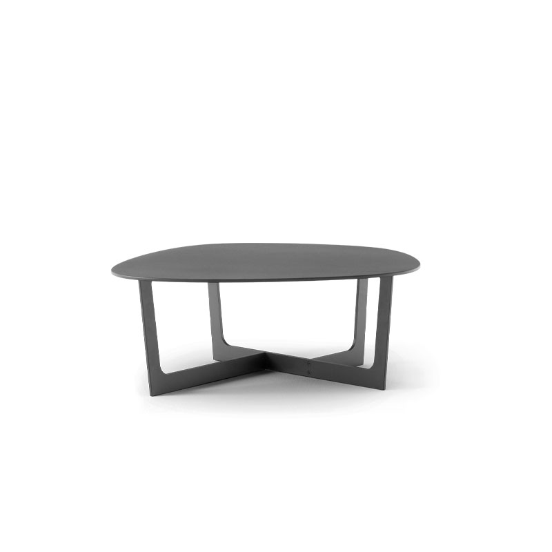 insula sofabord model 5190 I sort aluminium fra fredericia