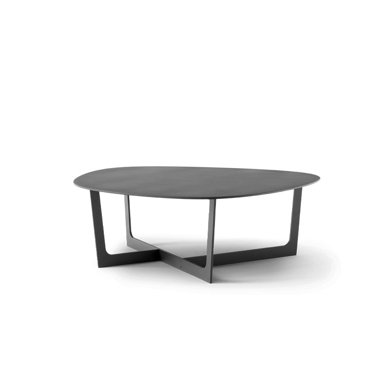 insula sofabord model 5191 I sort aluminium fra fredericia