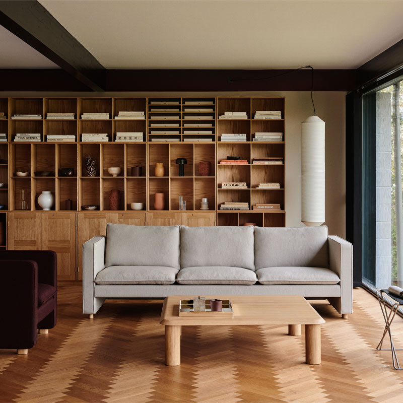 islets sofabord i lysoljet eik fra fredericia