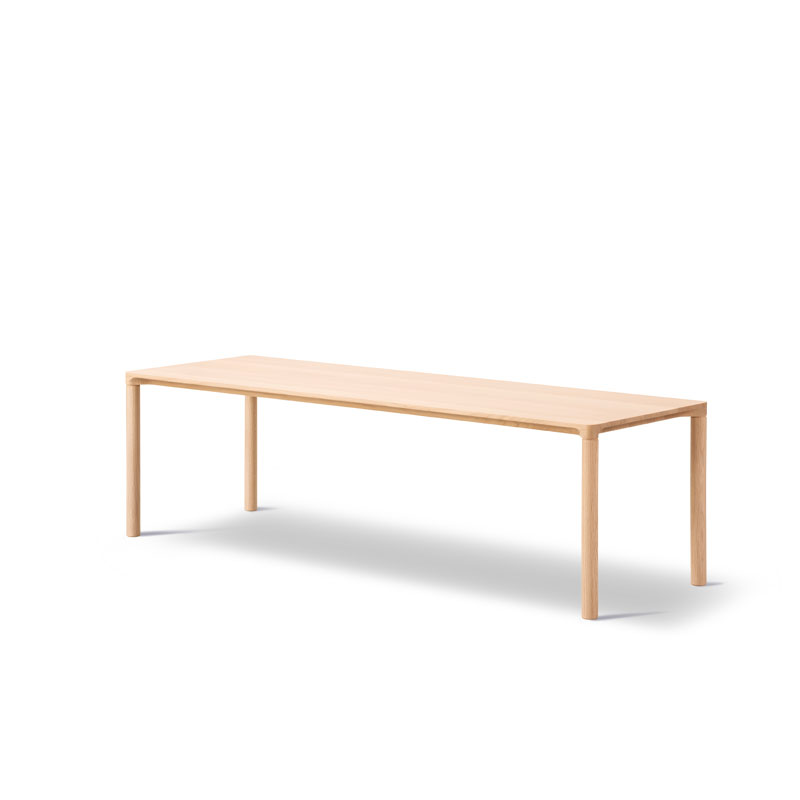 Piloti wood sofabord 120x39 cm i lysoljet eik fra audo