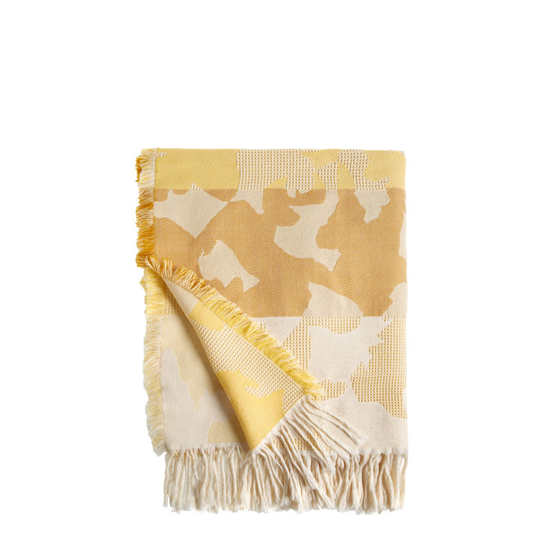 Heritage_Throw_yellow_produktbilde_Plesner_Patterns