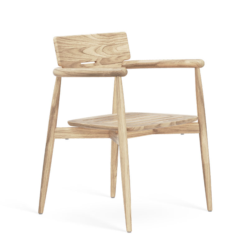 e008 spisetsol i teak fra carl hansen