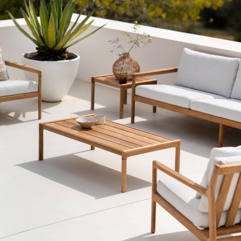 jack sofabord 150 cm i teak fra ethnicraft