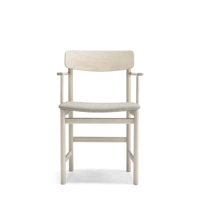 Pal_spisestol_m_arm_bjørk_lys_mattlakk_polstret_sete_atto_driftwoodV3576_01_produktbilde_fra_stolab