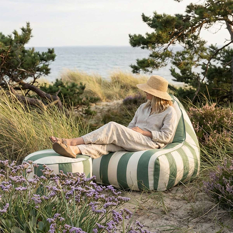 sackit loungestol i renesse Olive