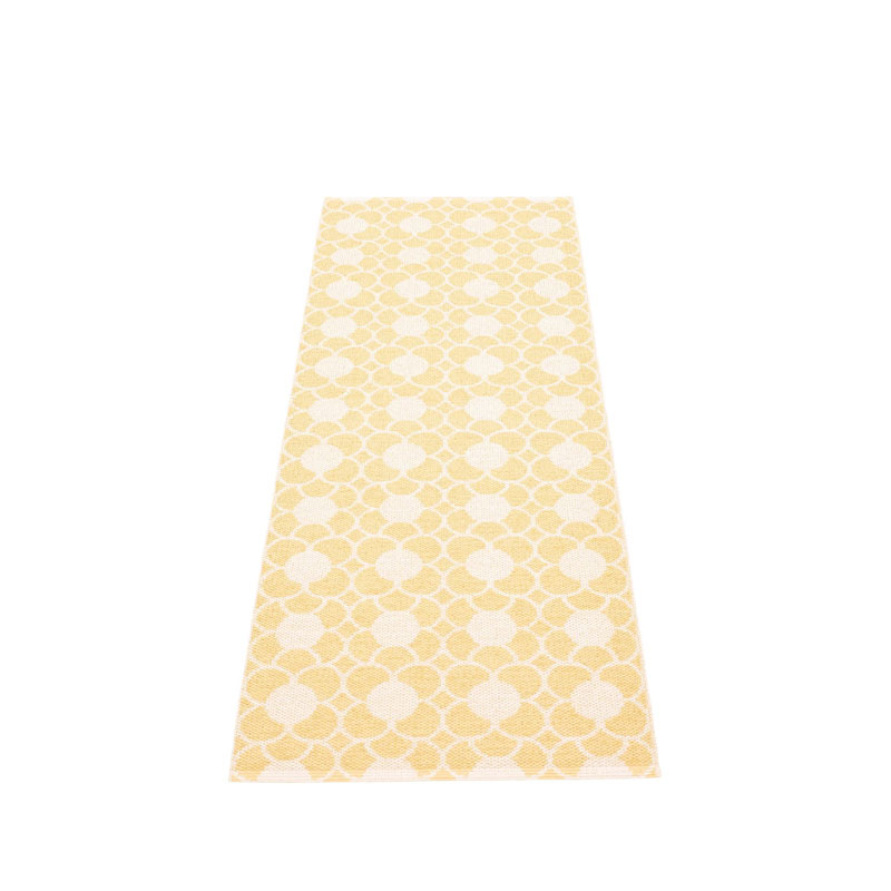 anya_gulvteppe_løper_pale_yellow_fra_pappelina_produktbilde