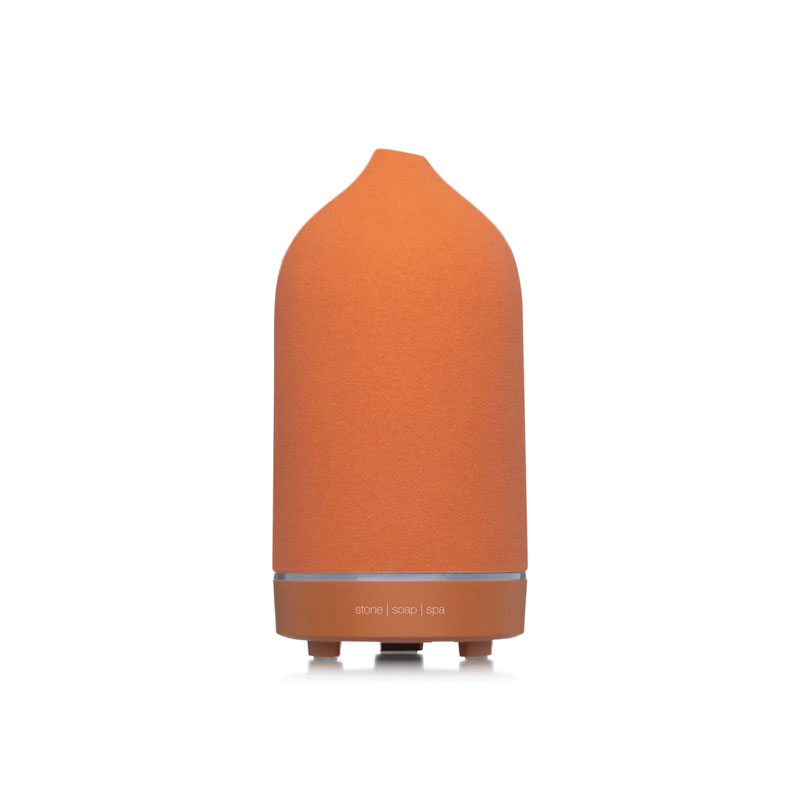 aroma diffuser I terracottafarget keramikk fra stone soap spa