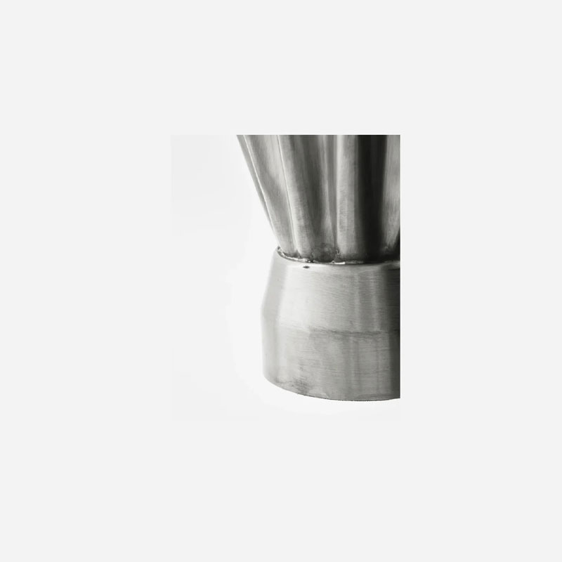 Flood vase høy | Børstet stål - Bilde 4